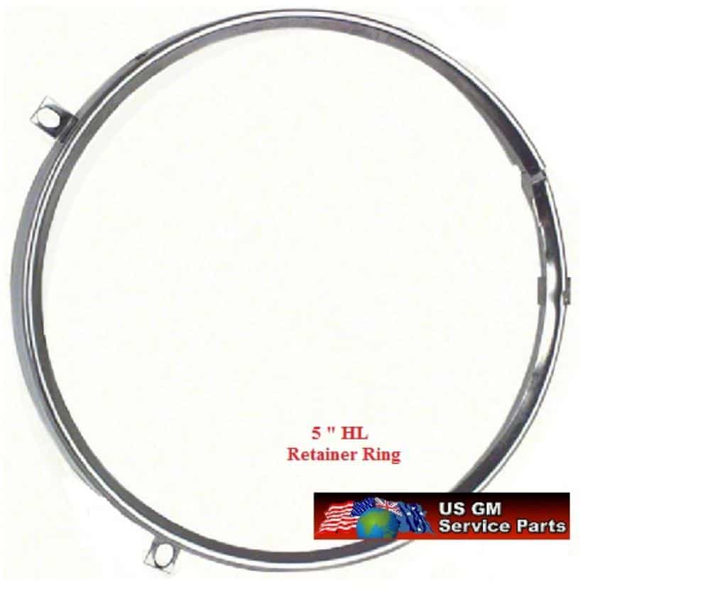 Retainer Headlamp Ring: 66-72 era + others 5" each